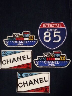Iron On 5pc Patch Set